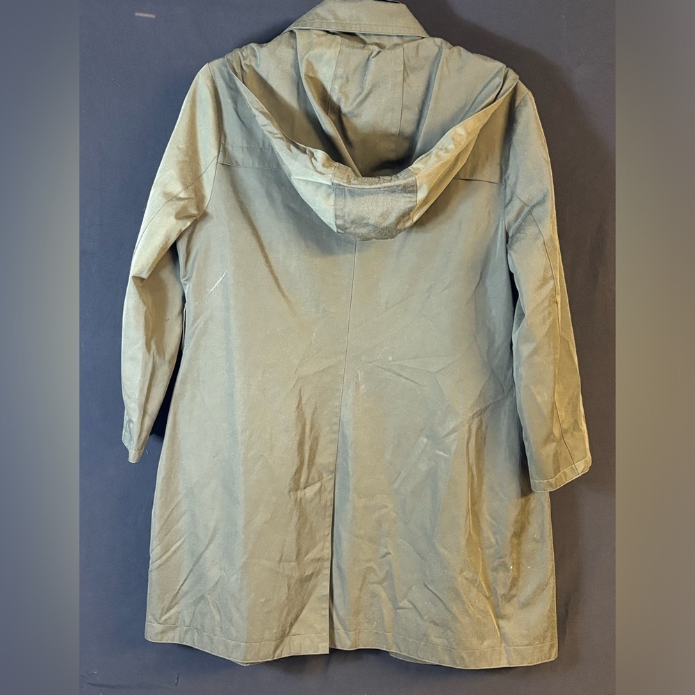 Michael Kors Trench Coat Petite Medium PM - Picture 6 of 9